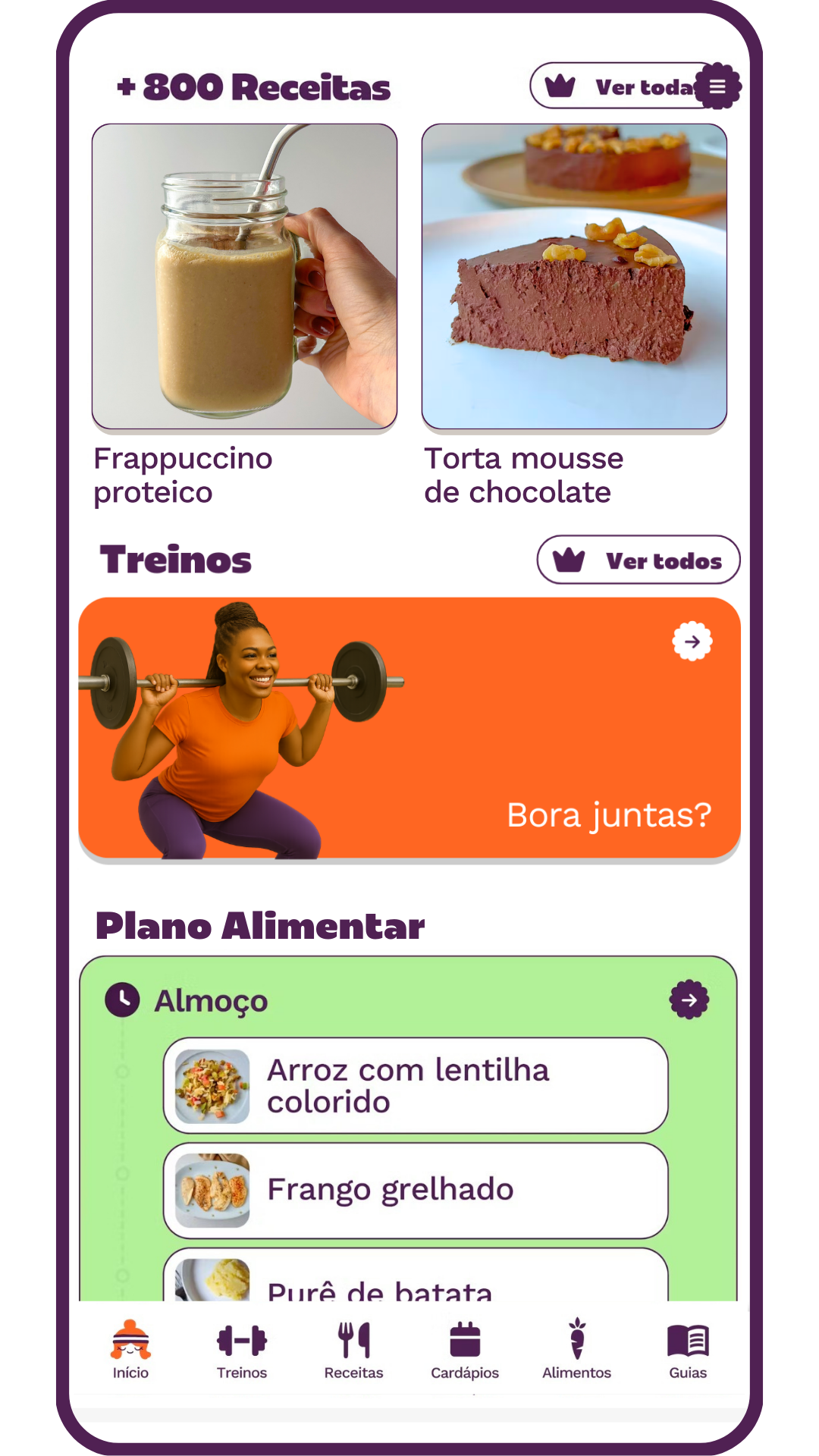 Home 8 superela-app-exercicios-treinos-receitas